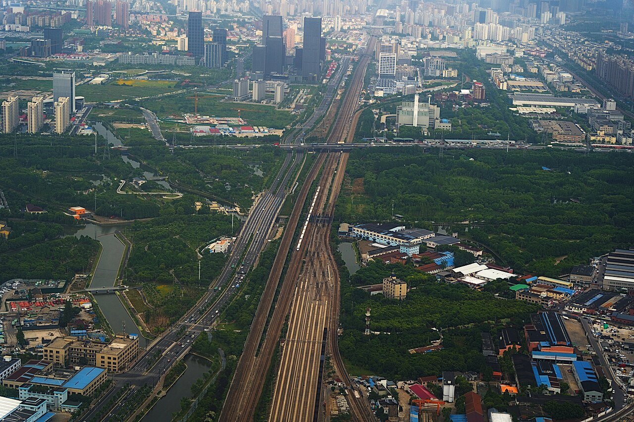 China train ticket guide high-speed train in Shanghai